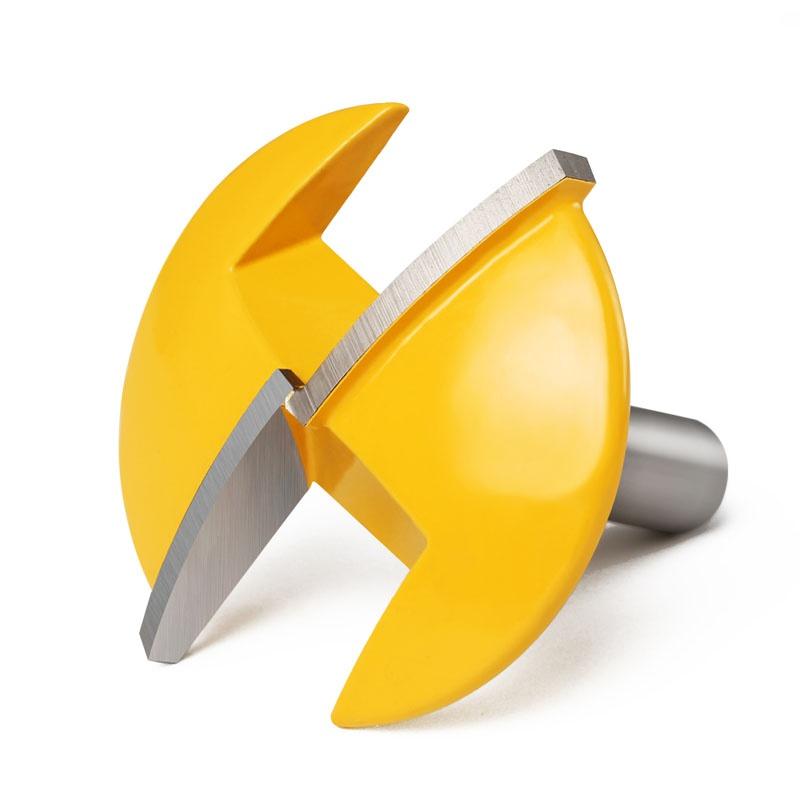 Фреза с маленькой чашей - радиус 1,65 дюйма - ширина 1-3/4 дюйма для деревообрабатывающего режущего инструмента, 1/4 дюйма, 6 мм, 8 мм, 12 мм, хвостовик 1/2 дюйма