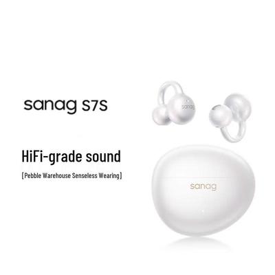 SANAG S7S AI Беспроводная Bluetooth-гарнитура с открытым ухом на клипсе