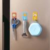 1PC Animal Free Punching Stick Hook Non-Marking Adhesive Wall Hook Wall Hanger Cartoon