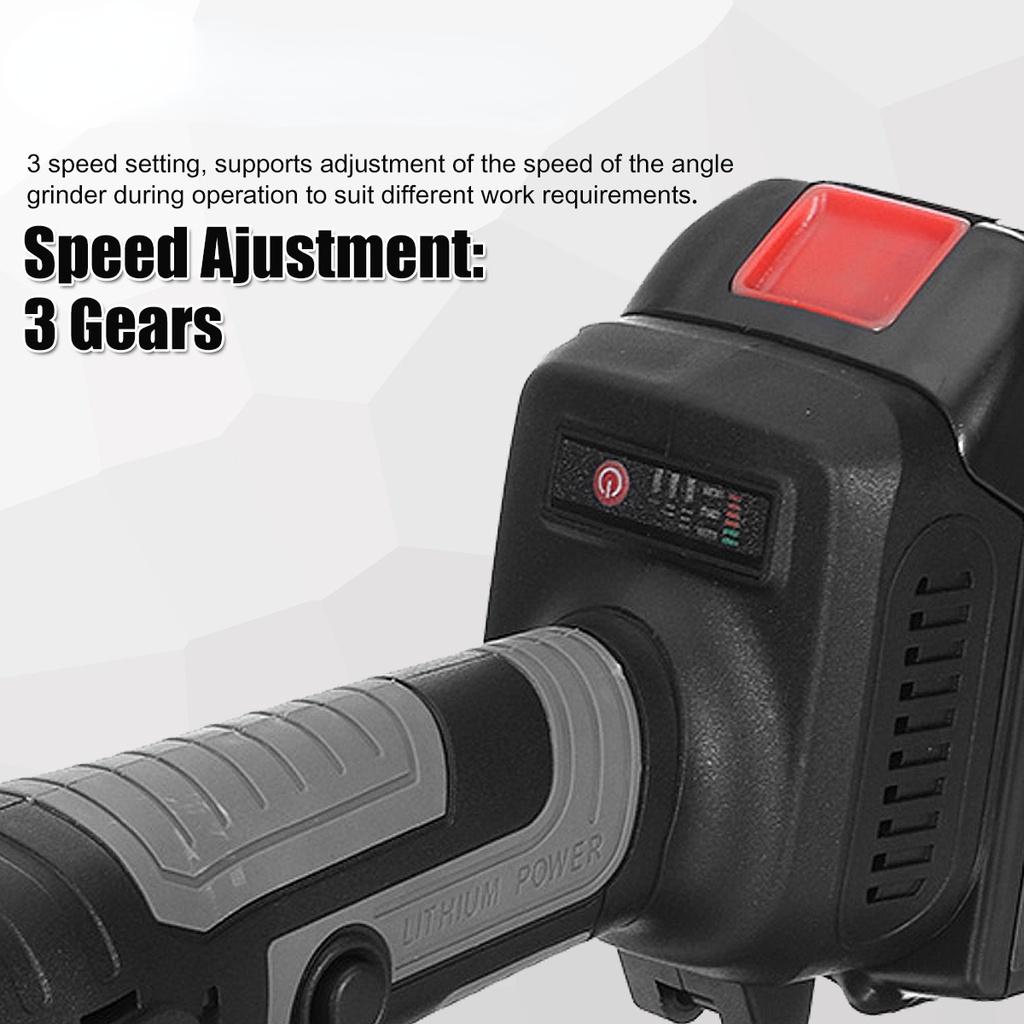 288VF 1580 Вт Бесщеточная беспроводная ударная угловая шлифовальная машина электрическая полировально-шлифовальная машина для батареи Makita 18 В