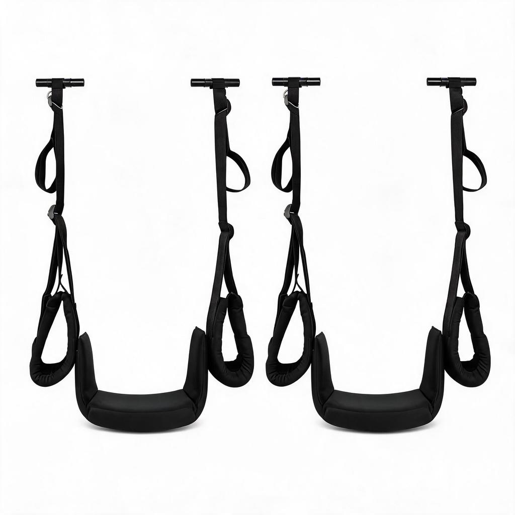Extra Thick Padded Door Swing Ergonomic Leg Support Adjustable Over-The-Door Sling System Heavy-Duty Comfort Harness for Couple
