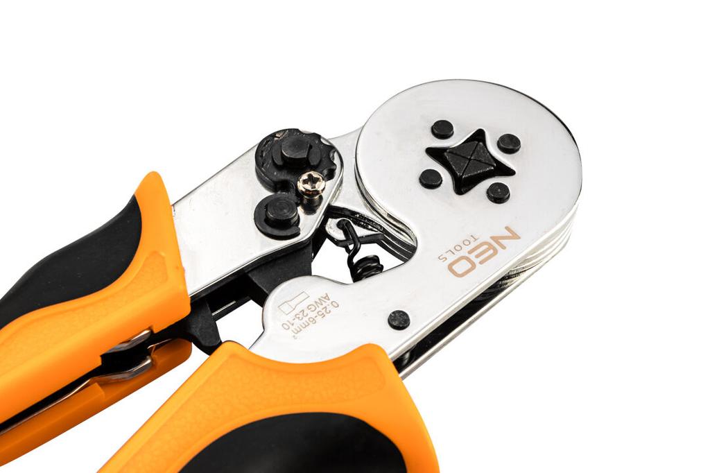 Crimping tool for ferrules, ferrule diameter: 0.25 - 6 mm2