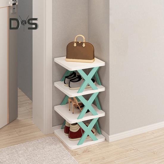 Полка для хранения обуви, прочная, несущая, простая в установке, многослойная, съемная, органайзер для обуви