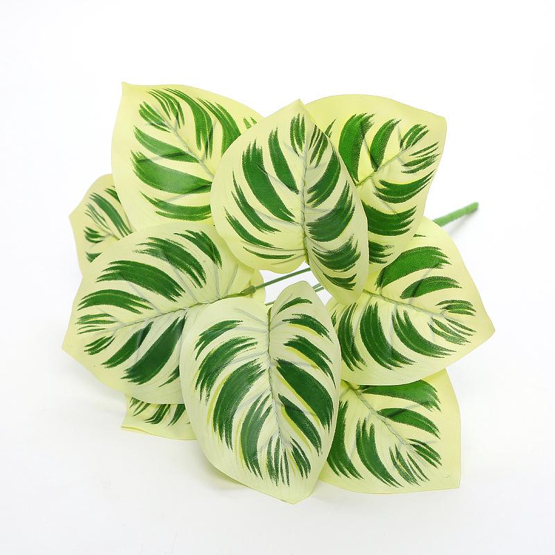 Искусственный Зеленый Декор и Декор Стены из Растений с Имитацией Листьев