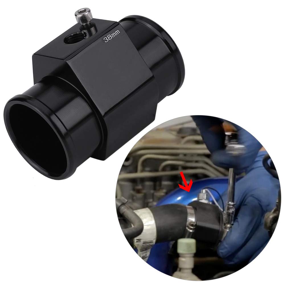 Temperature Sensor Adapter Temperature Meter Attachment Temperature Fitting Pipe with Clamp