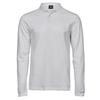 Tee Jays Mens Luxury Stretch Long-Sleeved Polo Shirt