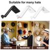 4/8 шт крючки для шляп ковбойские шляпы стойка простая установка прочная клейкая стена