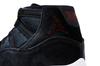 Женские кроссовки Jordan 11 Retro Bred Вельветовые (Женский) Черный/спортивный красный/белый