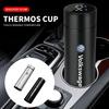Автомобильная умная термокружка с LED-дисплеем температуры для Volkswagen VW GTI Rline R Polo G