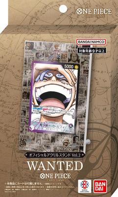 Bandai Официальная акриловая подставка для карточной игры ONE PIECE, том 2 BWANTED