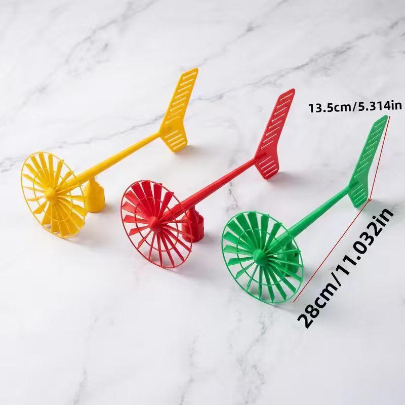 3D Printed Garden Wind Spinner Rustproof Weatherproof Stable Outdoor Decor for Backyard Courtyard Patio Decoration