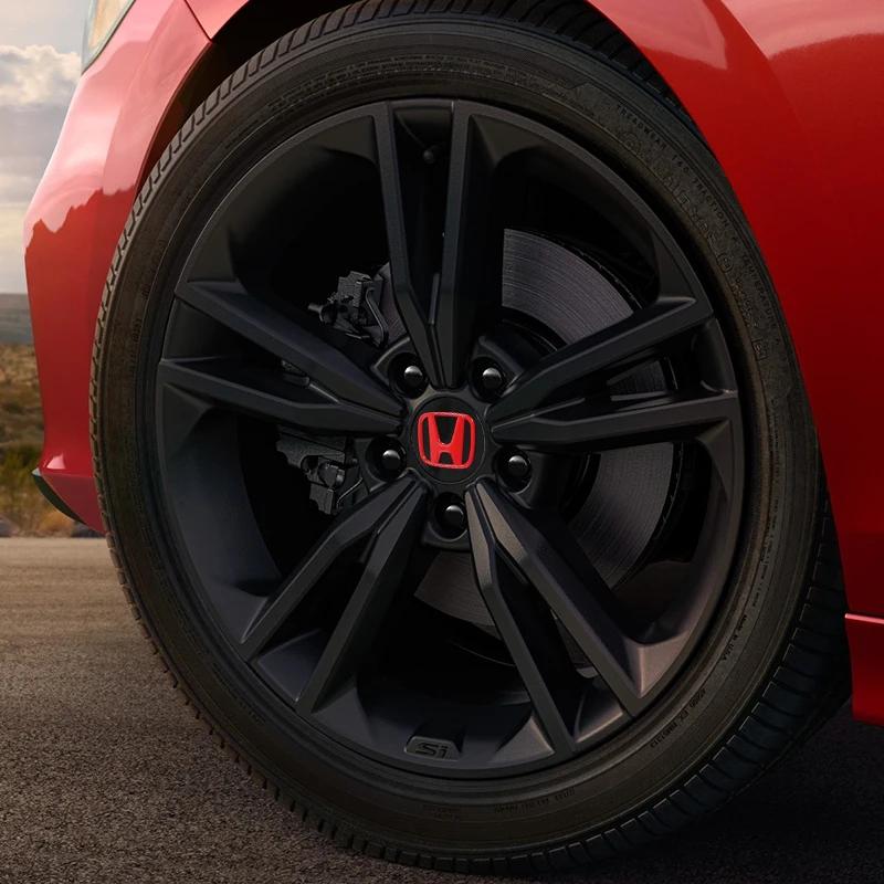 58/69mm 4Pcs Car Hub Cover Rim Center Caps Accessories For Honda Fit Jazz GK5 Civic Type-R CRV Pilot Accord Insight Spirior City