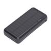 Solar Power Bank 30000mAh Capacity Dual USB Port Portable for Outdoor Camping Hiking
