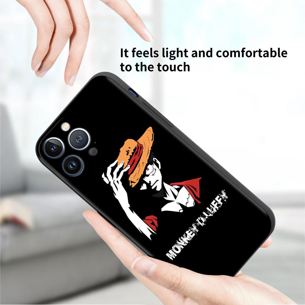 Чехол Funda для Apple iPhone 14 11 13 7 12 Pro 7 XR XS Max 8 Plus 6 14Pro 13Mini черный мягкий чехол для телефона цельный