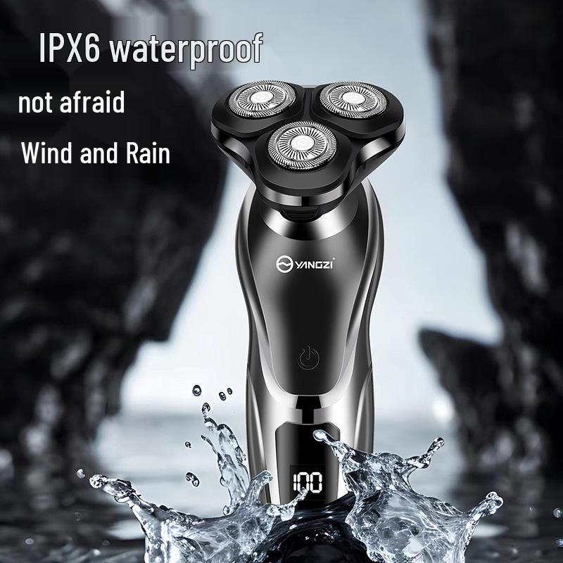 Мини-электробритва Yangzi для мужчин - Маленький триммер для бороды, Суперчистое стальное лезвие.