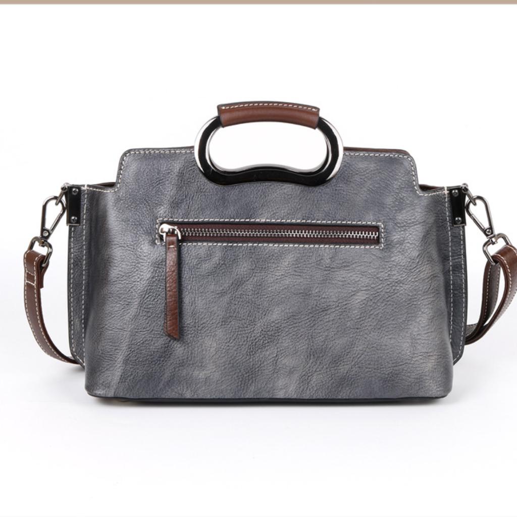 Кожаная сумка с текстурой на одно плечо, косая сумка, винтажная сумка ручной работы с оленем, женская сумка