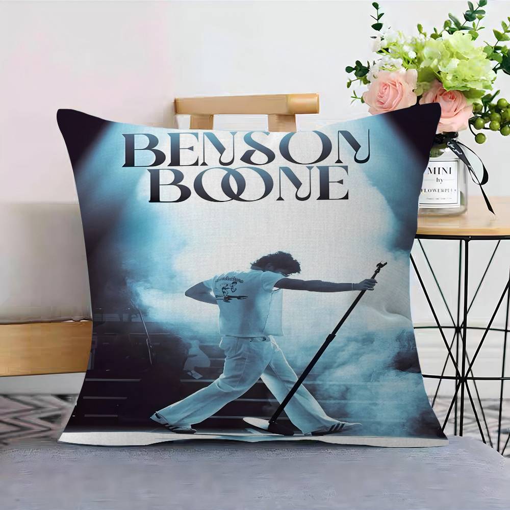 Singer BBenson Boone Anime Pillow Cover for Bedroom Room and Living Room Sofa Decorative Cushion Cover