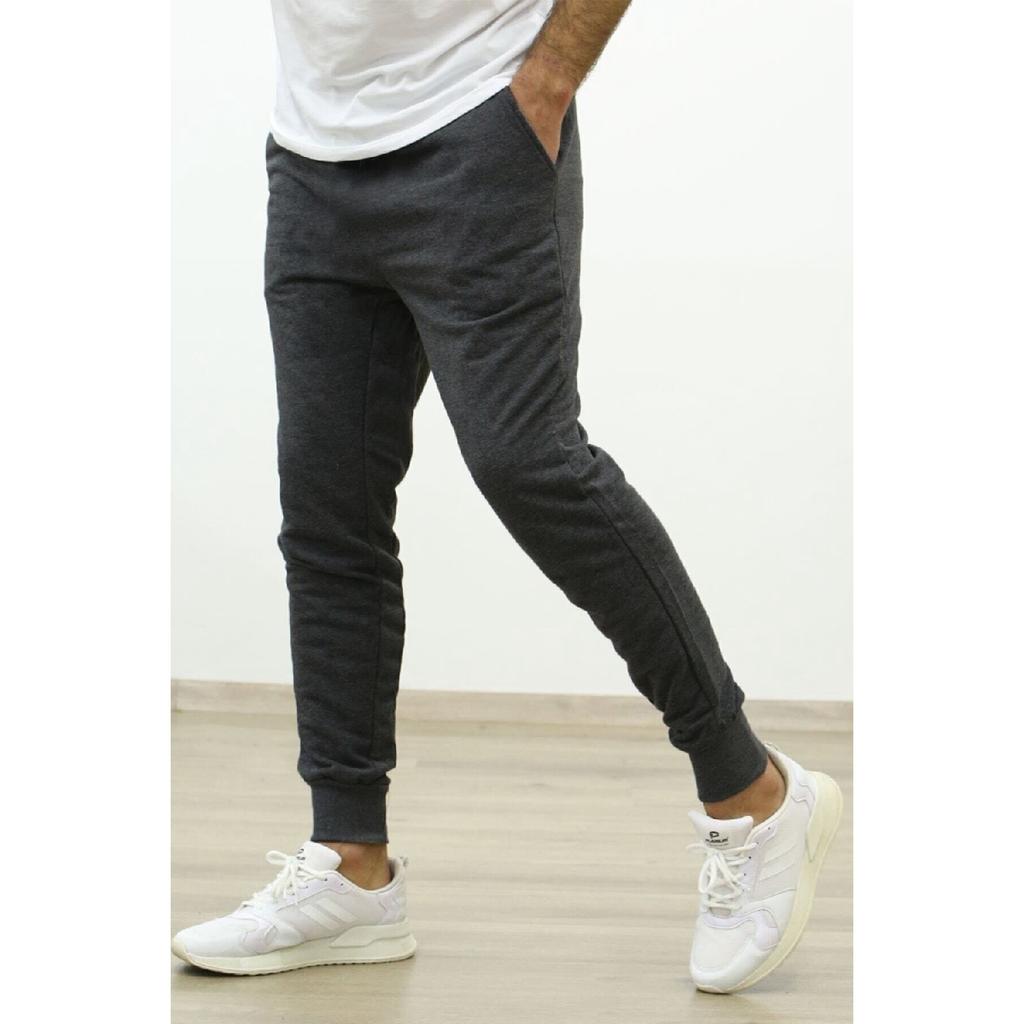 Черные спортивные штаны узкого кроя для джоггеров