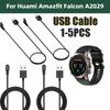 USB-кабель для зарядки с передачей данных, зарядное устройство для смарт-часов, шнур, множественная защита для Huami Amazfit Falcon A2029