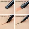 Yousheng 6Pcs/Set Makeup Brush Release Powder Evenly Soft Nylon Bristle Non-slip Handle Comfortable Grip Multipurpose Eye Liner Eye Shadow Brush Set