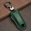 Genuine leather Protector For Porsche New Cayenne Panamera 911 992 Taycan Key Case Cover Fob