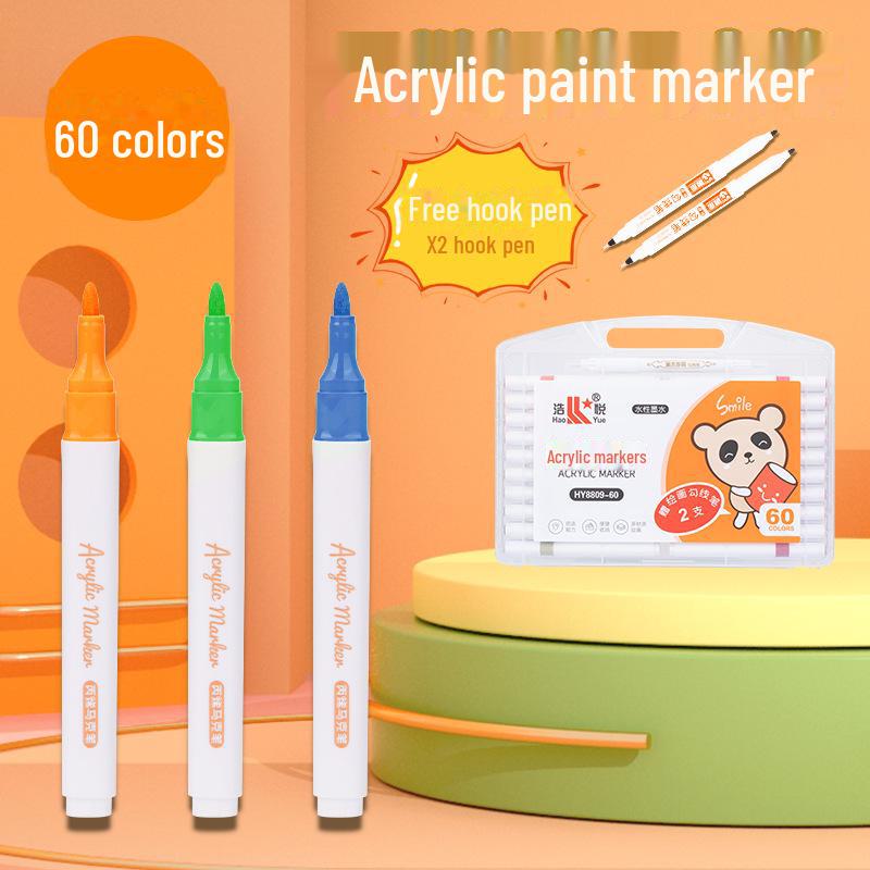 Acrylic Waterproof Painting & Graffiti Shoe Marker Set – Smooth, Durable DIY Art Pens