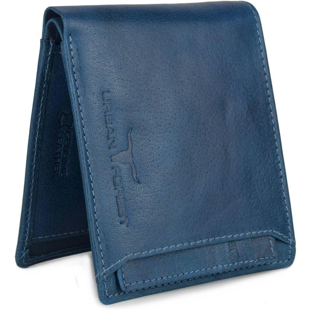 Мужской повседневный кошелек из натуральной кожи - стандартный размер (9 слотов для карт)