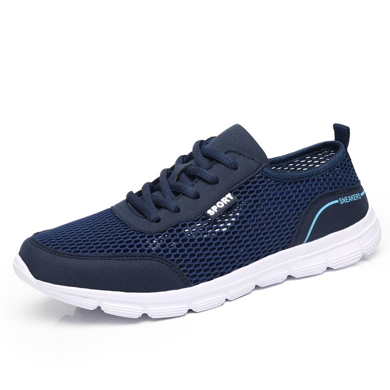 Lightweight Men Shoes Sneakers Summer Breathable Sneakers For Men Comfortable Sports Shoes