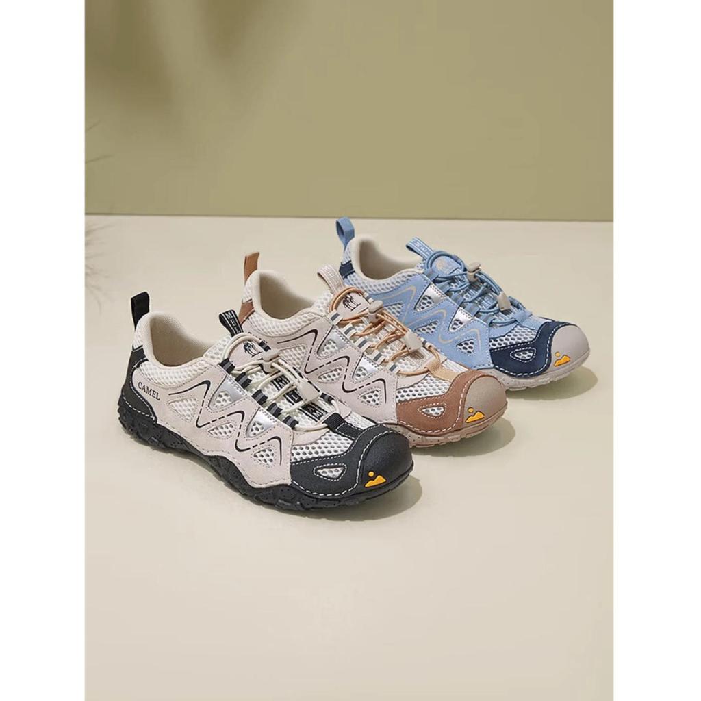 CAMEL Women's Outdoor Breathable Mesh Patchwork Thick Sole Casual Shoes L26M396026