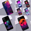 Чехол Retrowave Неоновые Пальмы для Xiaomi Redmi Note 14 13 Pro 9 10 11 12 Pro 10S 11S 12S Redmi 14C 13C 10C 12C Coque