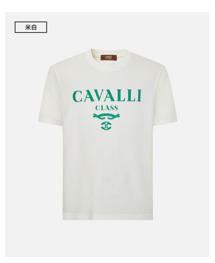 [Skin friendly and comfortable letter logo] Spring and summer comfortable, breathable, casual and versatile men's short sleeved T-shirt