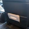 Car Sun Visor Tissue Holder, Napkin Holder, PU Leather Backseat Tissue Case Holder For Car Vehicle With Zipper (Grey)