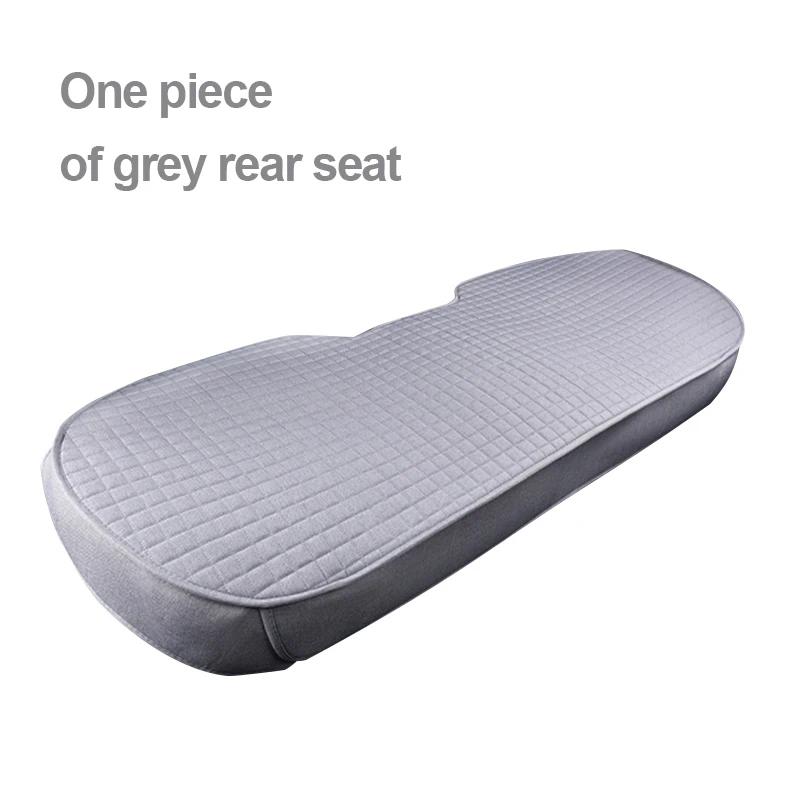 SEAMETAL Льняной чехол на автомобильное сиденье Дышащая льняная подушка для автомобильного сиденья Защитная накладка для автокресла Универсальная для седанов и внедорожников