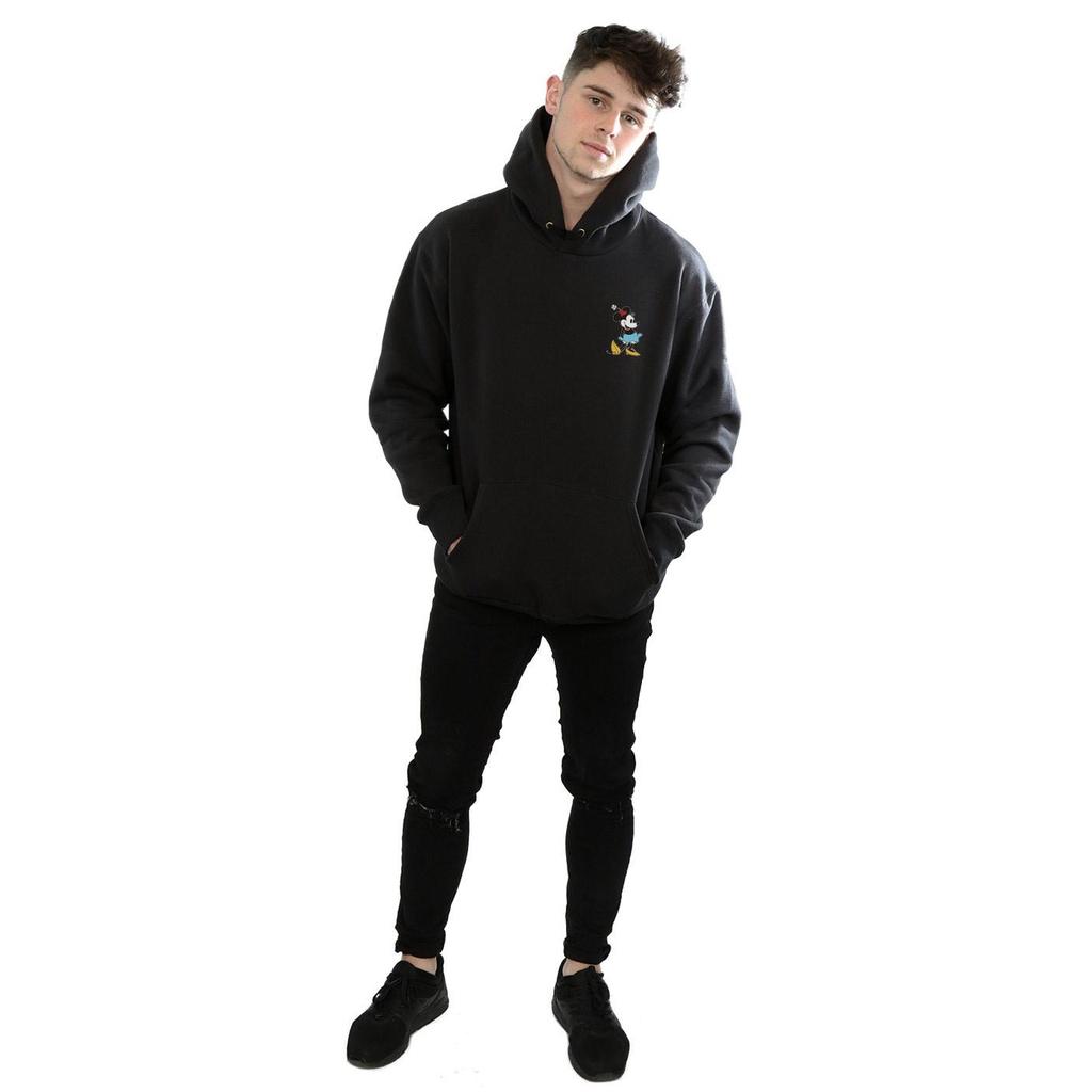 Disney Mens Minnie Mouse Kick Chest Hoodie