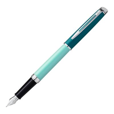 Waterman Официальная перьевая ручка Metropolitan Essential F Fine Point люксовый бренд подарочный обычный импортный зеленый CT 2190033