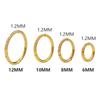 Stainless Steel Nose Ring CZ 16G Hinged Septum Clicker Segment Ear Tragus Cartilage Helix Daith Lip Nose Body Piercing Zircon