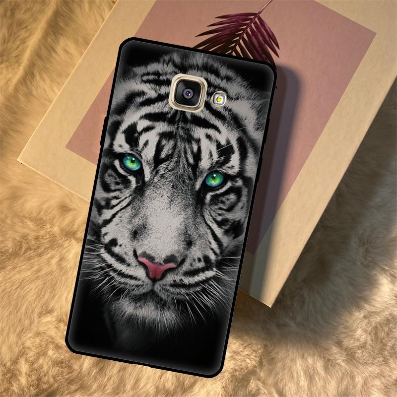 Чехол с животными Лев Волк Тигр Орел для Samsung Galaxy J3 J5 J7 2017 J1 A3 A5 2016 A7 A9 J4 J6 A6 A8 Plus J8 2018