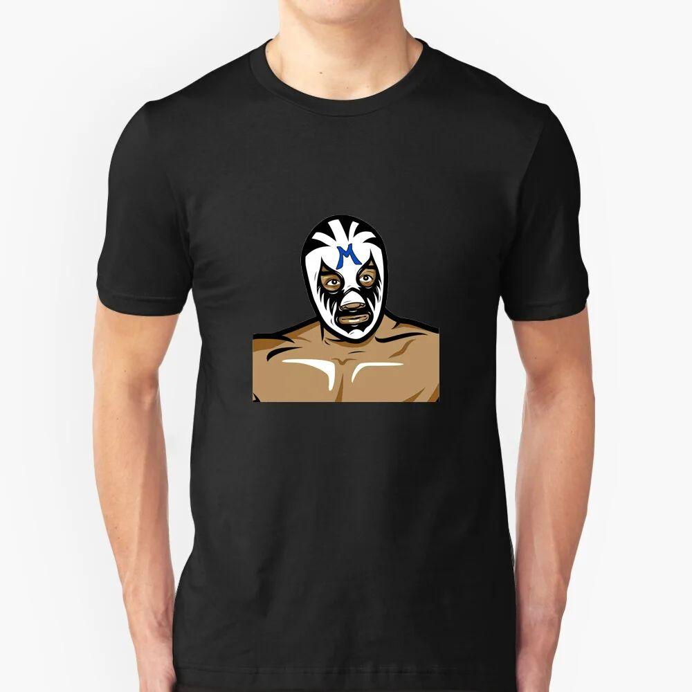 Mexican Wrestling Themed Card Game Bingo Hip Hop Cool Fashion Street Wear Trend Summer Unisex Unisex Universal Shortsleeved Tshirt