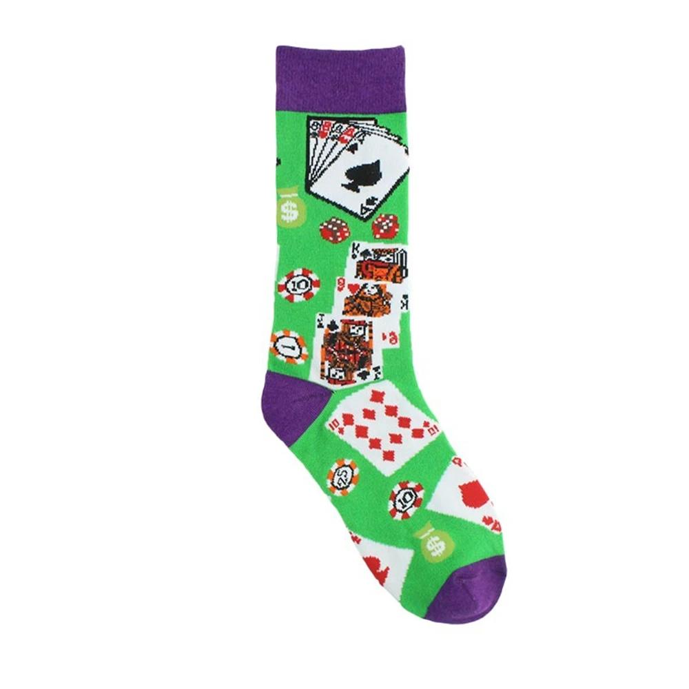 Смешные вулканические чили пицца гамбургер продукты мужские счастливые хлопковые носки для бизнеса хипстер спорт харадзюку скейтборд команда дропшиппинг