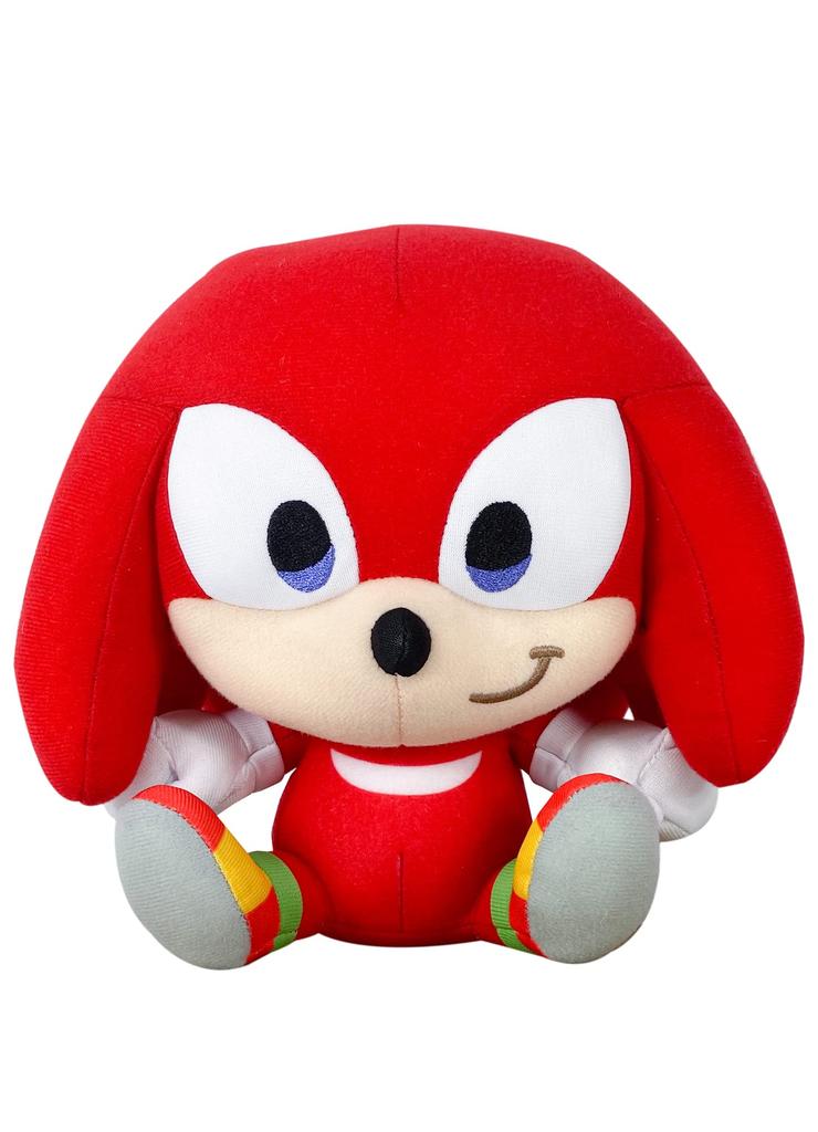 Great Eastern Entertainment Sonic the Hedgehog - SD Knuckles Sitting Plush 7" Tall