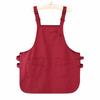 Reversible Workwear Apron Waterproof Cooking Apron Unisex Kitchen Apron  Household Use
