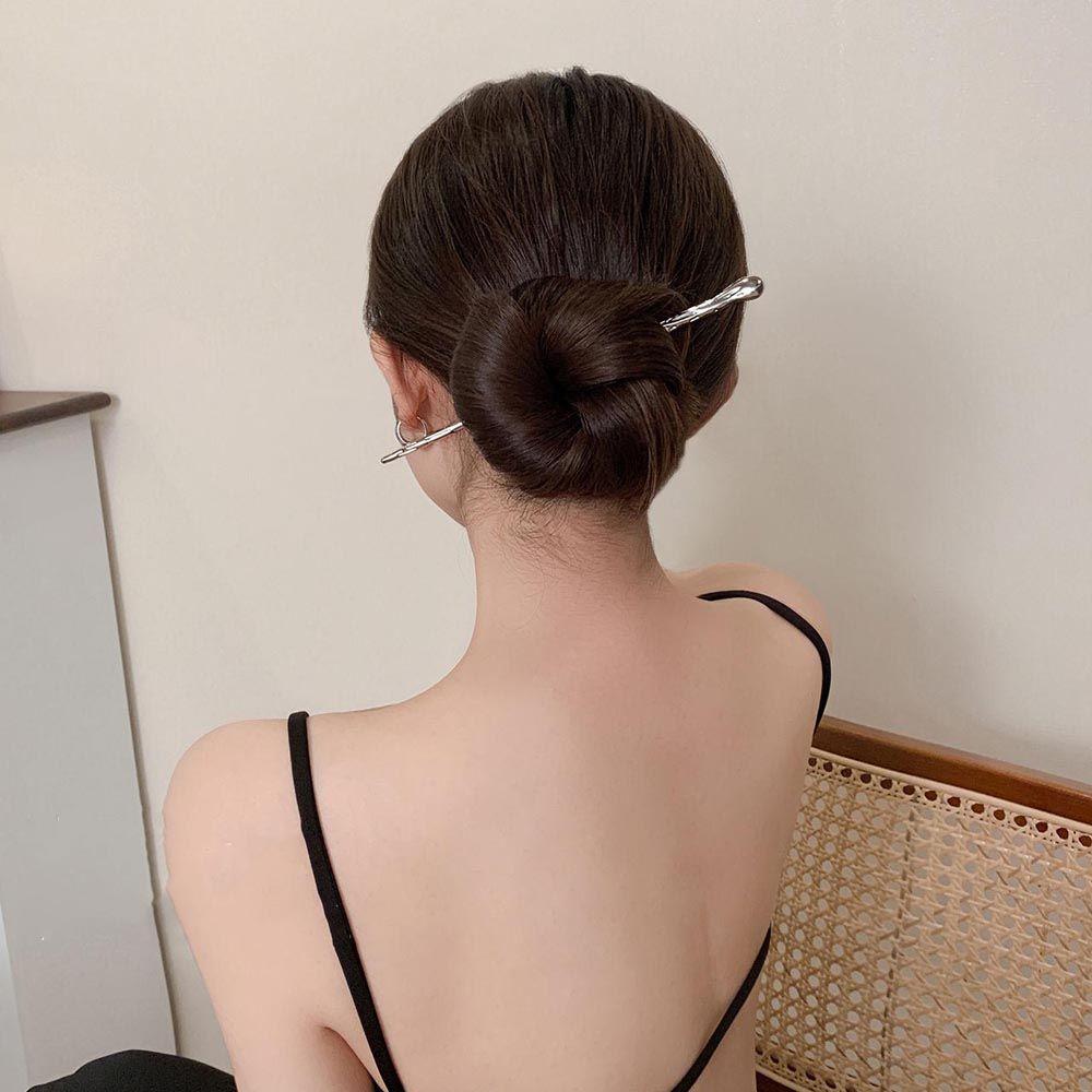 Temperament For Girls Simple Women Hair Sticks Chinese Hair Fork Hair Clip Korean Hanfu Hairpins