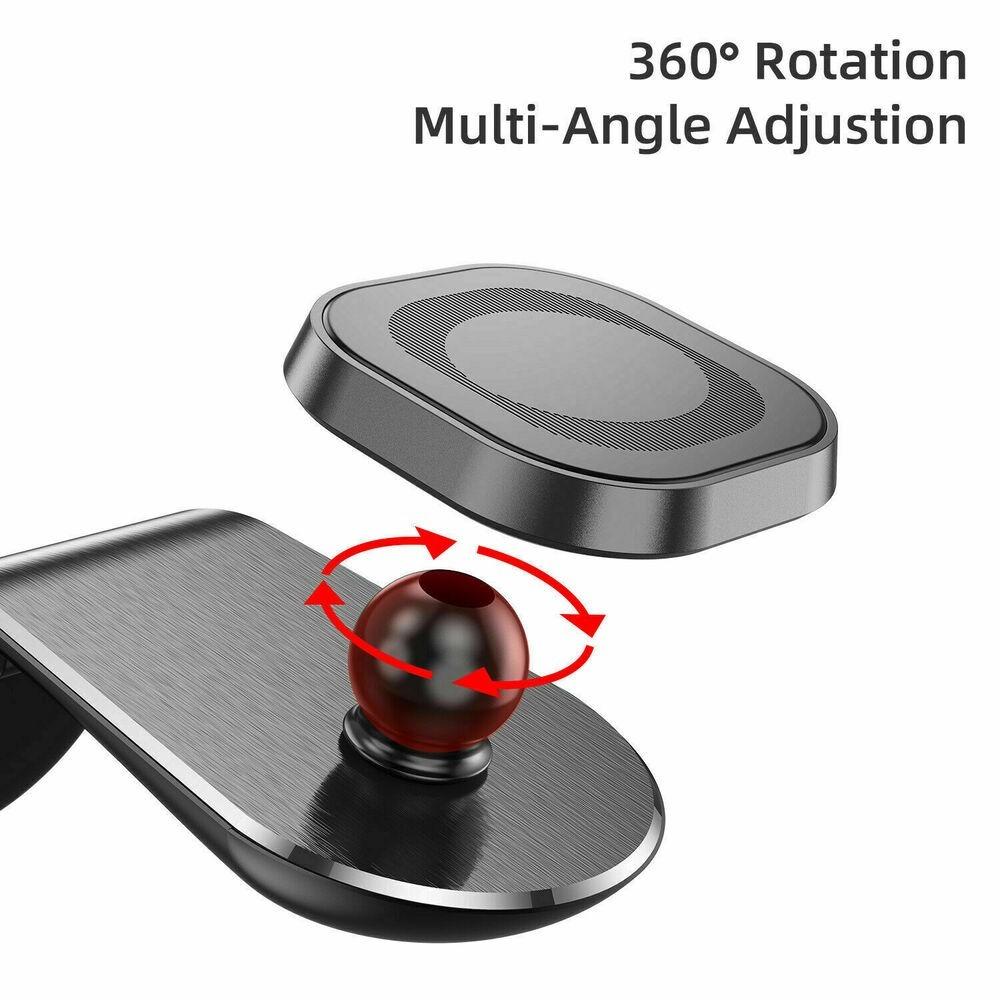 Mobile Phone Stand AirVent Mobile Holder 360° Rotation Air Vent Mount Car Magnetic Phone Holder