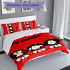 3pcs Custom Name Mafalda Set,Includes 1 Duvet Cover and 2 Pillowcases,All-season Bedroom Decor