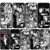 Cover for iPhone 17 16 15 Xiaomi Poco Redmi Note 14 13 12 8 Pro Max 9 16e Samsung Galaxy S25 S24 S23 OPPO Huawei Tomie Junji Ito Collection Phone Case