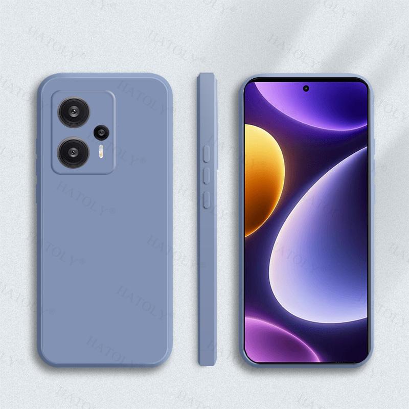Чехол-накладка для Xiaomi Poco F5 для Poco F5 F4 M5S M4 X3 X4 X5 Pro X4GT 5G Силиконовый Мягкий Цветной Полная Защита Чехол для Poco F5 Чехол
