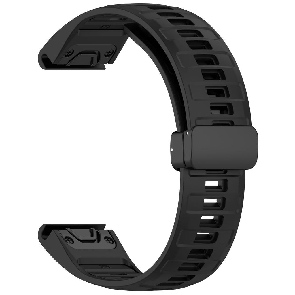 Спортивный силиконовый ремешок для часов Garmin Fenix 5S Plus 6S 7S Pro Solar Fenix 8 43 мм, быстросъемный, двухцветный, 20 мм