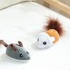 Интеллектуальные электрические игрушки для домашних животных, имитация звука, мышь, игрушки для кошек, электронные игрушки для кошек
