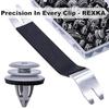 51pcs Gray Door Trim Panel Retainer Clips Rivet for 51418224781 50pcs+Remover