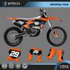 DSMTECH Motorcycle Graphics Background for KTM 125 250 300 350 450 2023-2025 SXF 2024-2026EXC Decals Stickers Kits 007